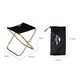 Naturehike Aluminum Alloy Foldable Chair (Easy Wild) - Black