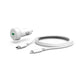 Hama Car Charging Kit Lightning PD 20W with Type-C to Lightning Cable -White