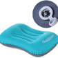 Naturehike Lightweight TPU Aeros Inflatable Pillow With New Nozzle - Blue