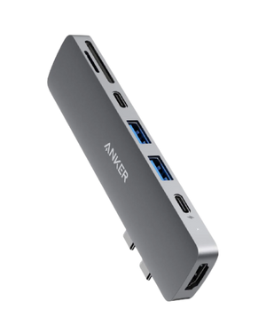 Anker 547 USB-C Hub - 7-in-1, for MacBook -Silver