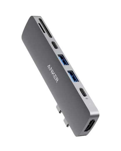 Anker 547 USB-C Hub (7-in-1, for MacBook) -Silver