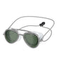 Speedo Sunny G Mariner Swim Goggles - Aviator Series - Mirror Silver