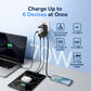 Baseus EnerCore CG11 Universal Travel Adapter with Retractable USB-C Cable 70W