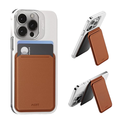 Moft MS025-1-ME-SNBN Flash Wallet & Stand - Sienna Brown