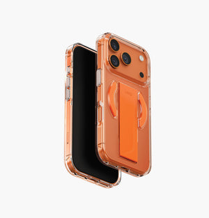 Uniq Hybrid Iphone 17 Pro Max (2025) 6.9 Magclick Charging Heldro Air - Volt Orange
