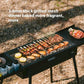 Naturehike (Moyan) Multi-functional Vertical Barbecue Grill 110x29x73 - Black