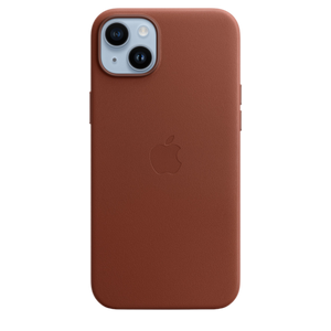 Apple iPhone 14 Plus Leather Case with MagSafe - Umber