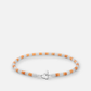 Kai Light Carnelian Bracelet, Sterling Silver-Orange/White