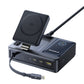 Baseus NOM5-in-1 Desktop Charger 3C+U 140W EU Qi2 Wireless Charging+Retractable Cable+Digital Display Cosmic Black