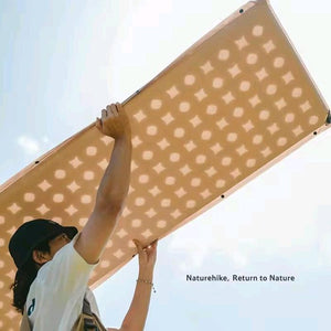 Naturehike D Series Automatic Inflatable Single Cushion with Built-in Pillow 200x65x3 - Khaki