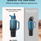 Buzio Trophy Series Handled Water Bottle for Car 1.2L - Indigo Crush