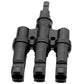 DrkHors Solar MC4 T Branch Connector 3-in-1