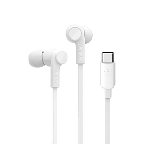 Belkin Earphones - USB-C - In-Ear - White