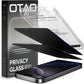 واقي شاشة OTAO Rock Glass المضاد للخصوصية (غطاء كامل) - iPhone 16 Pro Max