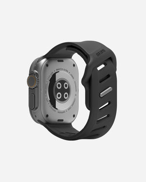 AULUMU A02 Offbeat Sport Band for Apple Watch 44/45/46/49mm - Black