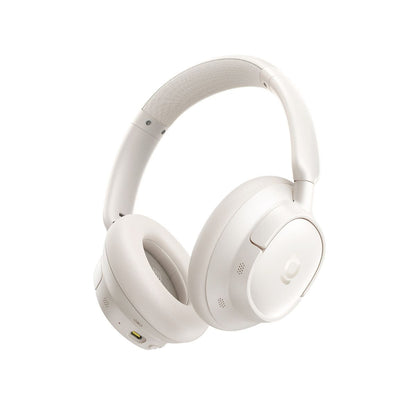 Baseus Bass BH1 NC Wireless Noise Cancelling Headphones - Starlight Off-White