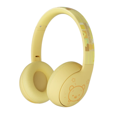 Disney Bluetooth Wireless Kids Headset Winnie Yellow