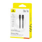 Baseus Silky Fast Charging Cable USB-C to Lightning 20W 1m - Cluster Black