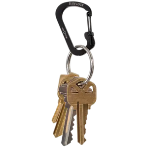 Nite Ize SlideLock Carabiner Stainless Steel #4 - Black