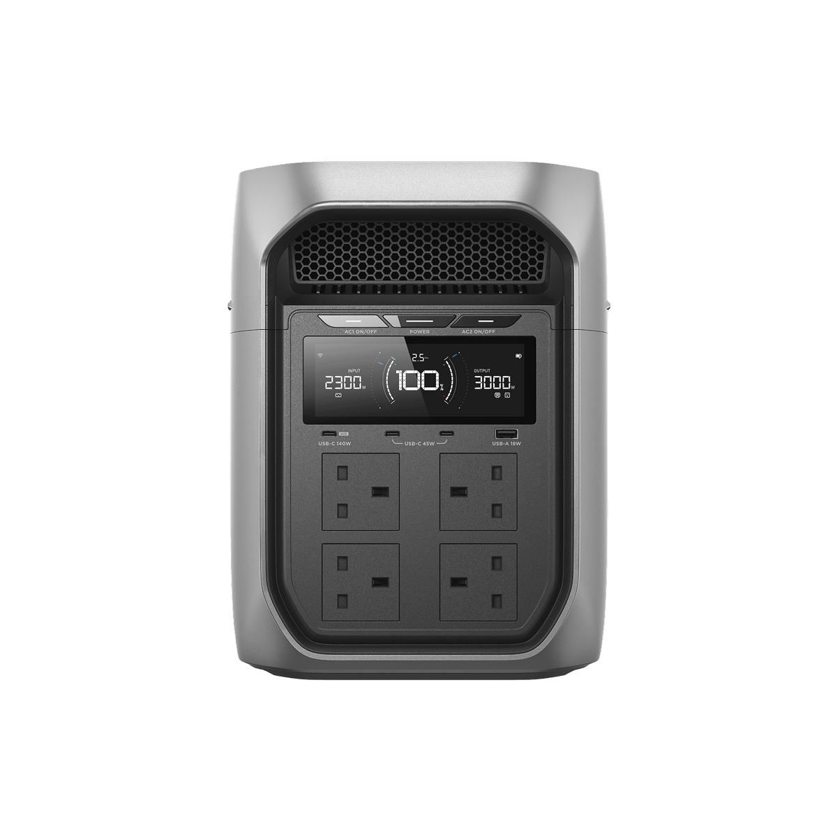 EcoFlow DELTA 3 Max Plus Portable Power Station (2048Wh / 3000W) Surge 6000W