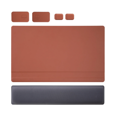 MOFT 6 in1 Smart Desk Mat + Digital Set - Sienna brown