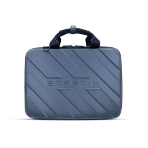 Smartix Premium Ultra Slim Laptop Bag Plain up to16 inch with Mouse Blue