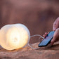 MPOWERD Luci Base Light Solar Inflatable Light + Power Bank -Grey