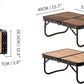 Naturehike MDF outdoor folding table (Small) - retro Color