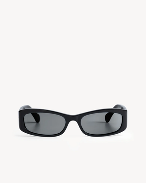 BLACK ACETATE BLACK LENS PT-3001 - LEILA