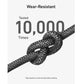 Anker 542 USB-C to Lightning Cable (Bio-Nylon) (0.9m/3ft) -Black
