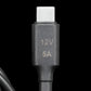 AdaFruit USB Type C 3.1 PD to 5.5mm Barrel Jack Cable - 12V 5A Output 1.2m with E-Mark - Black