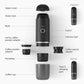 iCafilas 2-in-1 Portable Espresso Maker with Heating - Black