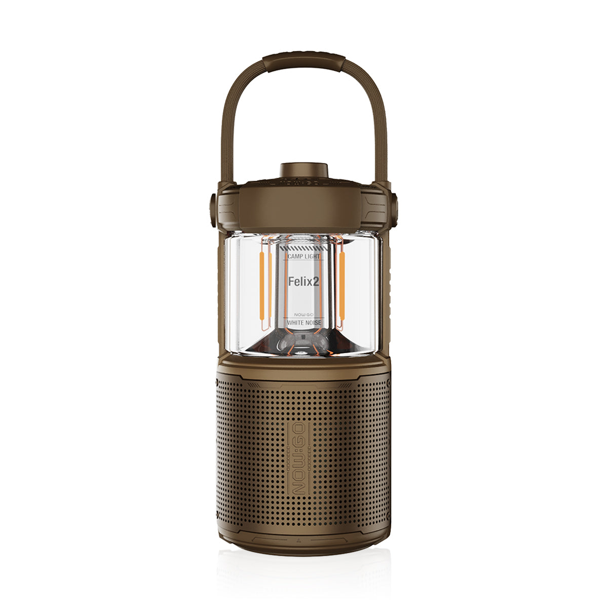 NowGo Felix 2 Wireless Speaker 20W - Brown
