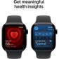 Apple Watch Series 11 GPS 42mm Jet Black Aluminium Case with Black Sport Band