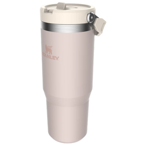 Stanley Ice Flow GO 870ml/30oz Flip Straw Wtr Btl Rose Quartz