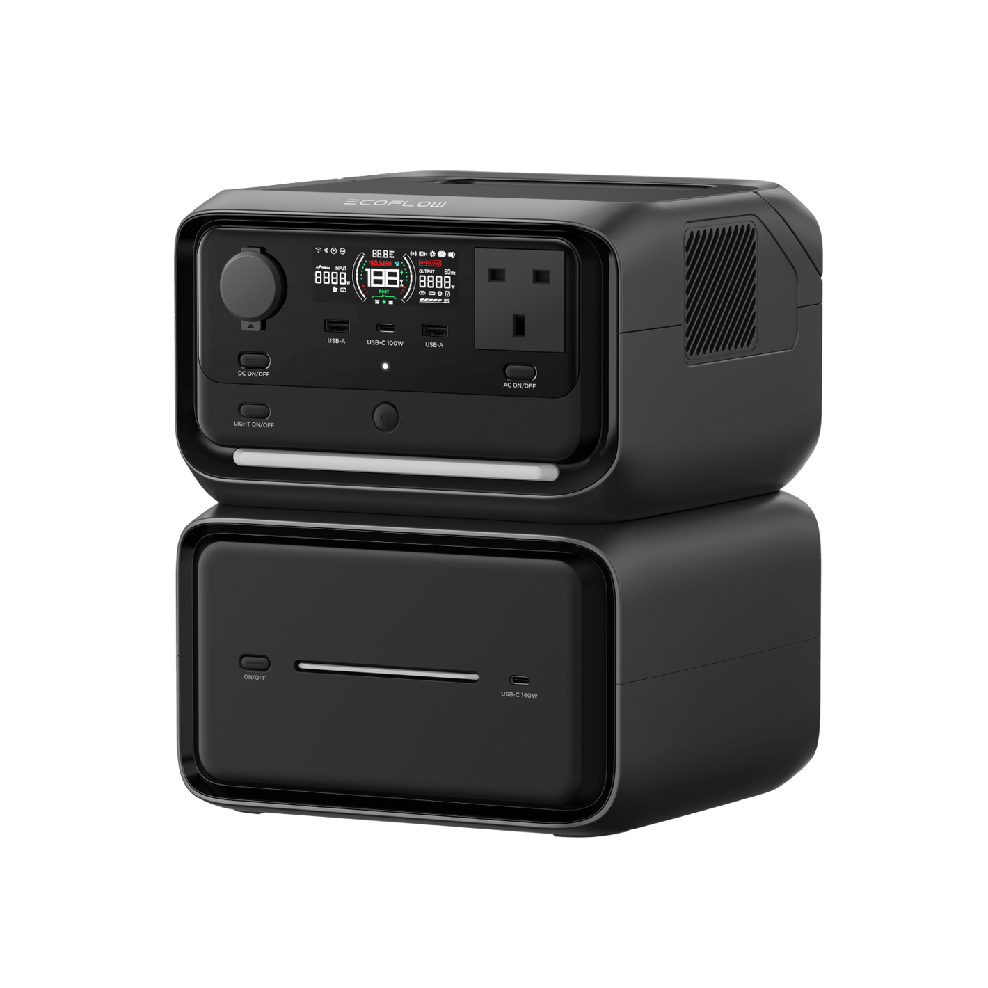 EcoFlow RIVER 3 Max Plus Portable Power Station (858Wh / 600W) Surge 1200W