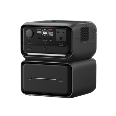 محطة الطاقة المحمولة EcoFlow RIVER 3 Max Plus (858 واط ساعي / 600 واط) ذروة 1200 واط