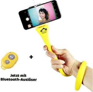 Monkeystick Flexible Selfie Stick - Yellow