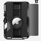 AULUMU G03 Multi-Tool Magnetic Metal Wallet Leather Cover - Carbon Fiber