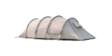 Naturehike Cloud Vessel Tunnel Tent Quicksand Gold L (With Snow Skirt)