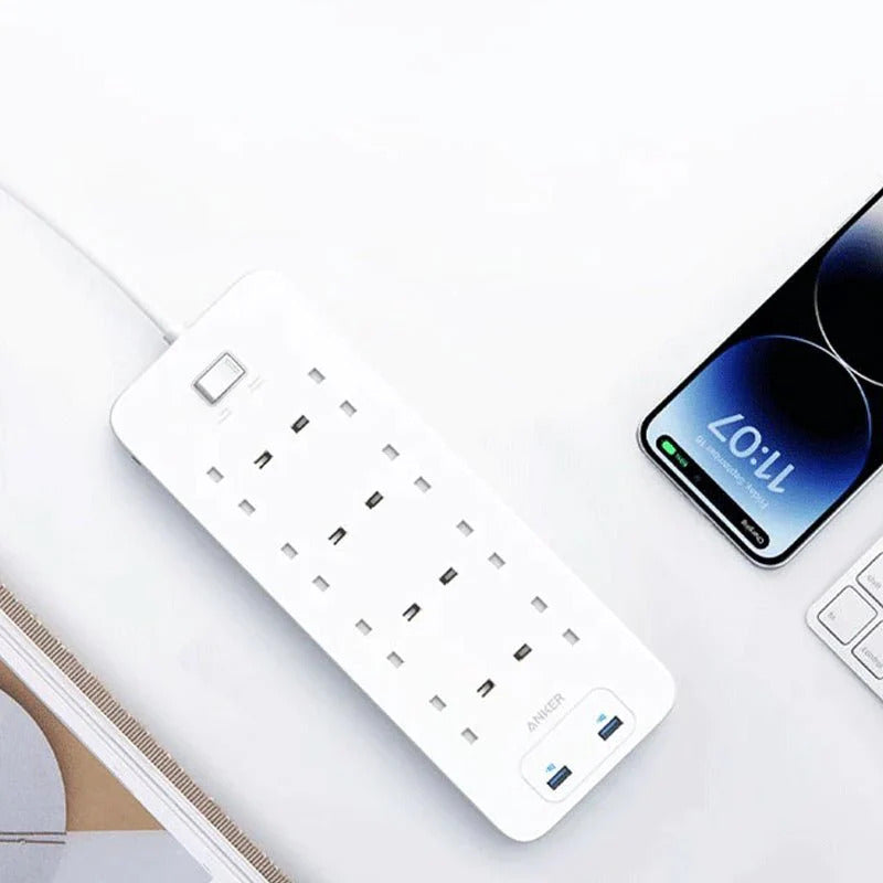 Anker 342 USB Power Strip -White