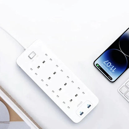 Anker 342 USB Power Strip - White