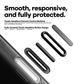 AULUMU A17 Rugged Case for iPhone 17 Pro - Translucent Gray