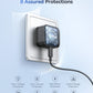 Baseus Palm Fast Charger 1C 30W UK Cluster Black (with Baseus Cable USB-C to USB-C 60W)