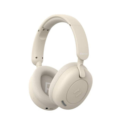 Havit-H655BT Audio Series Bluetooth Headphone - Beige