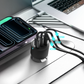 LZEL PulseCharge Max 3-Port Fast Car Charger PD & QC3.0 – Black