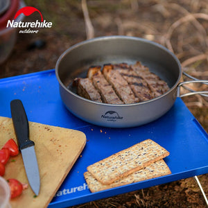 Naturehike TJP01 Outdoor Ti frying pan-9H (174MM) - Ti Color