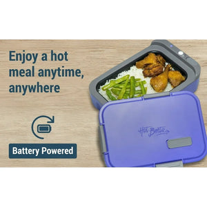 Hot Bento Self Heated Lunch Box and Food Warmer 2L-Lavendar