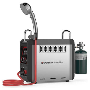 Camplux Nano 3 Pro 3L Portable Gas Water Heater - Silver