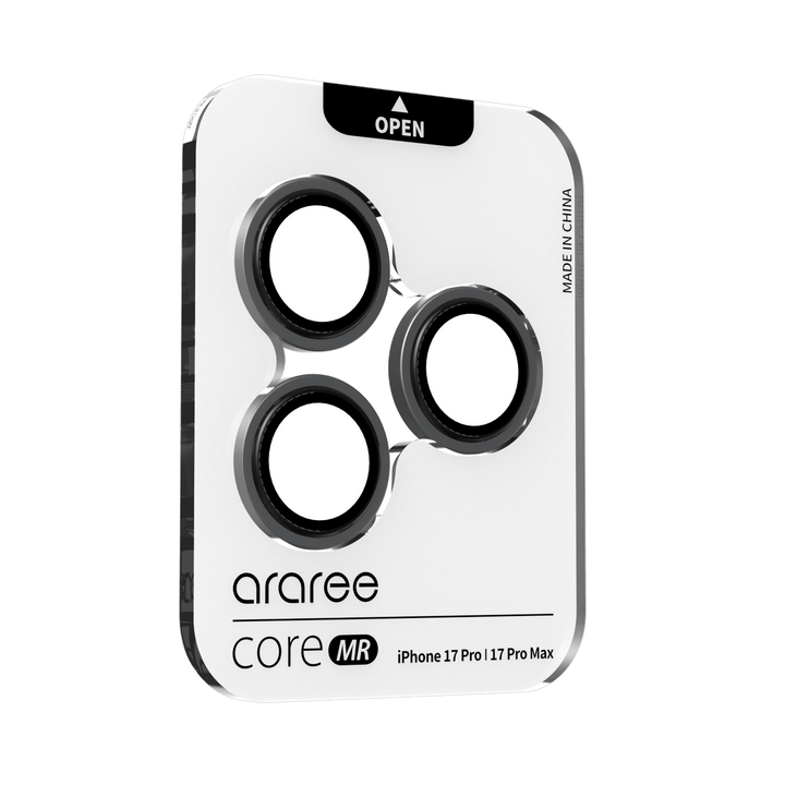 Araraee Camera Lense Ring Protection For iPhone 17 Pro & 17 Pro Max -Clear